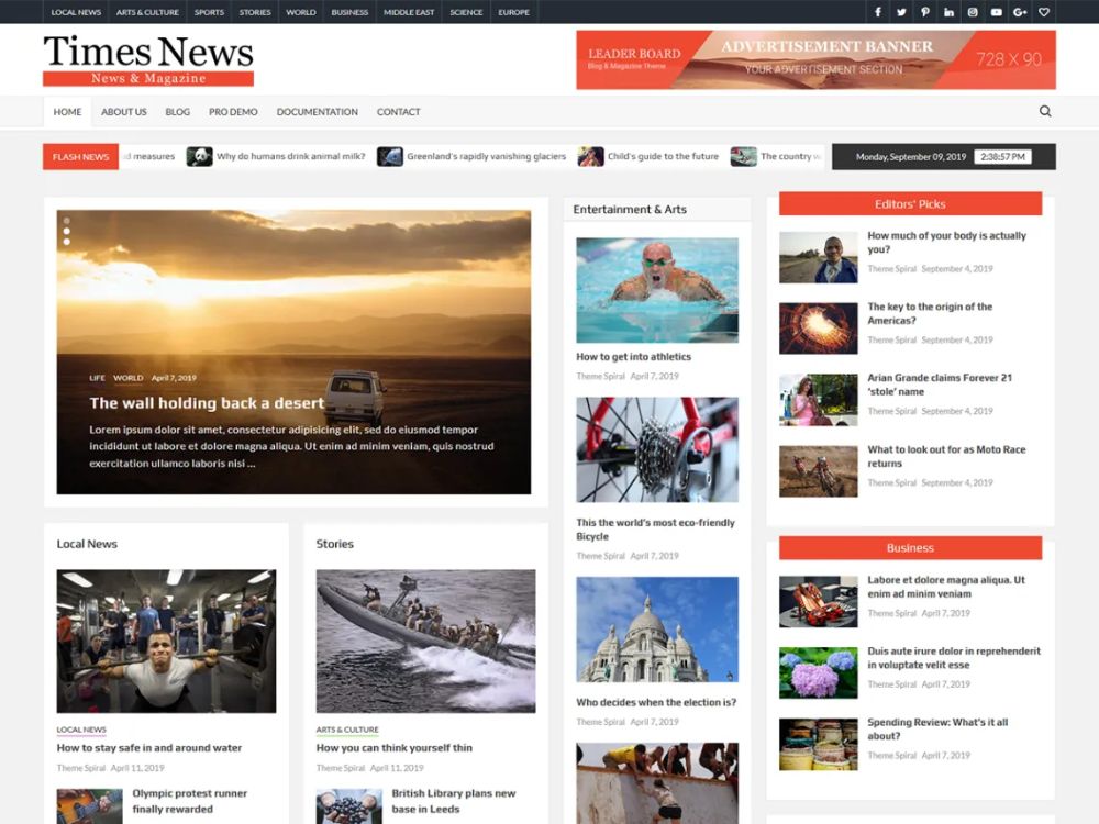 News Website